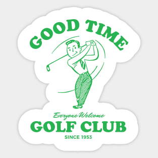 Good Time Golf Club Sticker